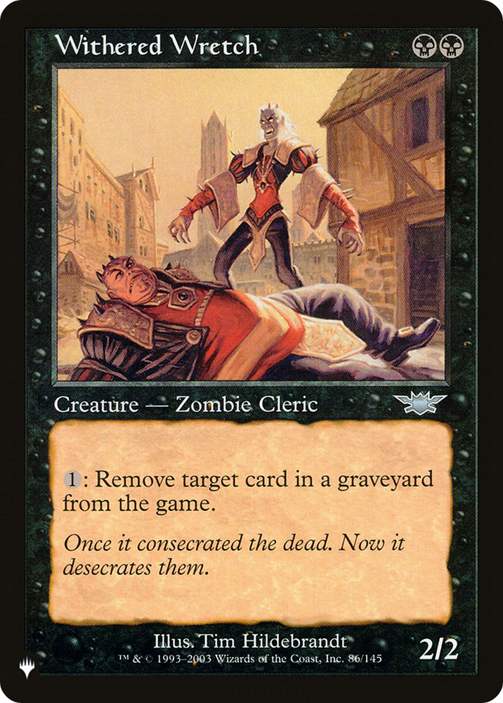 Withered Wretch [The List] Magic: The Gathering