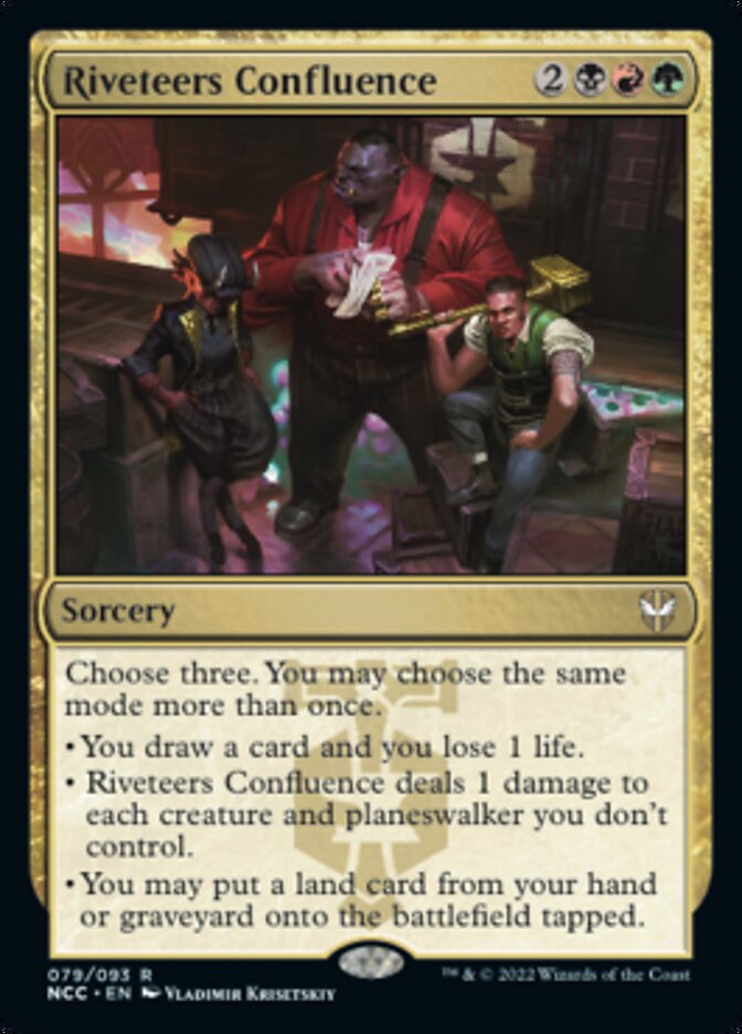 Riveteers Confluence [Streets of New Capenna Commander] Magic: The Gathering