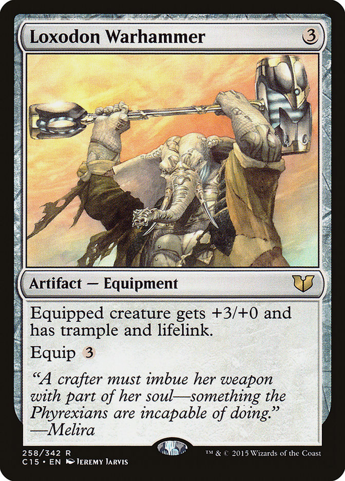 Loxodon Warhammer [Commander 2015] Magic: The Gathering