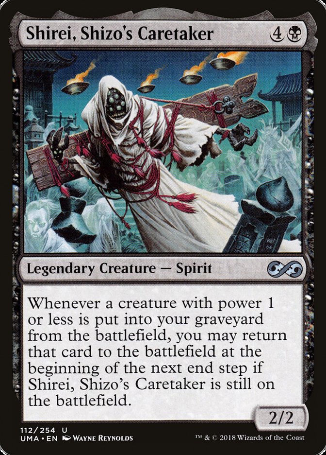 Shirei, Shizo's Caretaker [Ultimate Masters] Magic: The Gathering