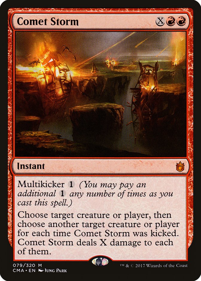 Comet Storm [Commander Anthology] Magic: The Gathering