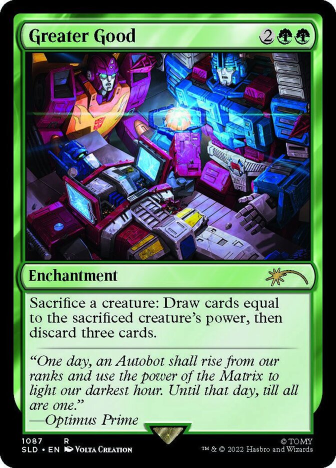 Greater Good [Secret Lair Drop Series] Magic: The Gathering