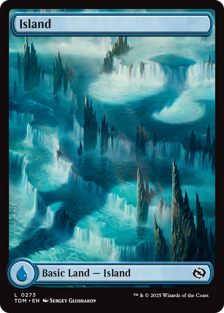 Island (0273) [Tarkir: Dragonstorm] Magic: The Gathering