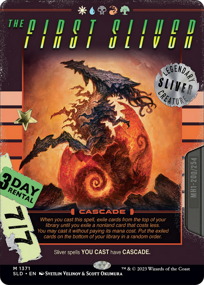 The First Sliver [Secret Lair Drop Series] Magic: The Gathering