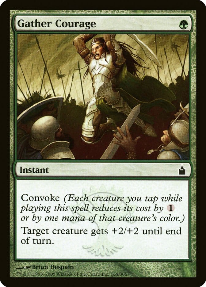 Gather Courage [Ravnica: City of Guilds] Magic: The Gathering