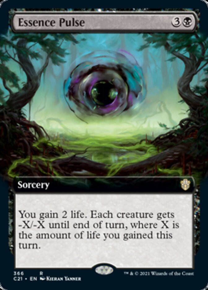 Essence Pulse (Extended Art) [Commander 2021] Magic: The Gathering
