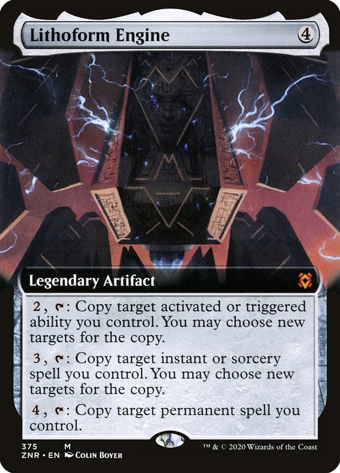 Lithoform Engine (Extended Art) [Zendikar Rising] Magic: The Gathering
