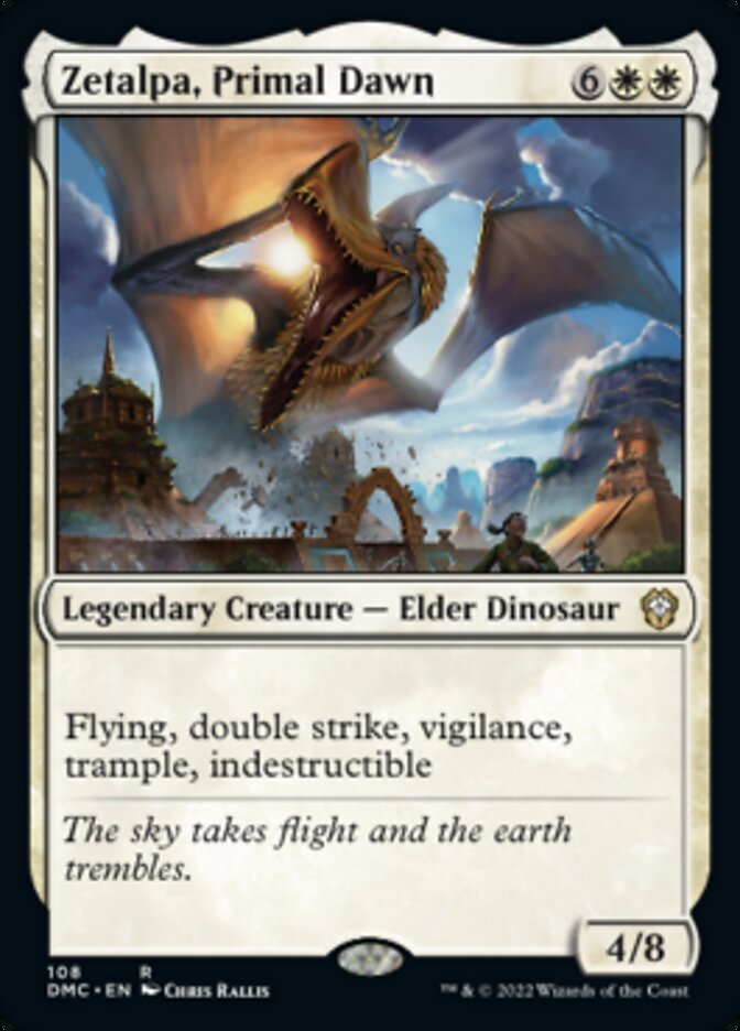 Zetalpa, Primal Dawn [Dominaria United Commander] Magic: The Gathering