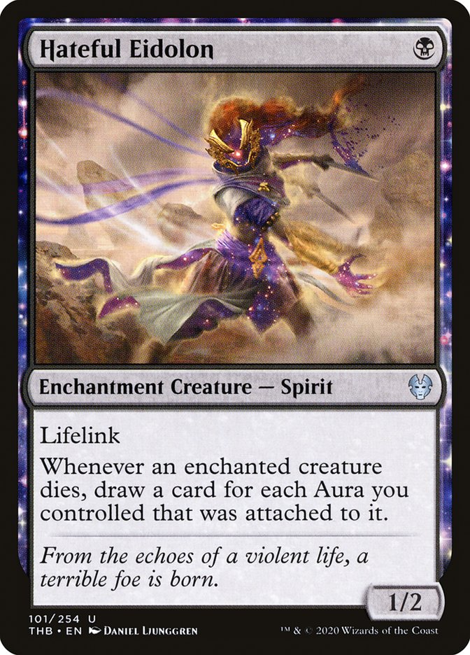 Hateful Eidolon [Theros Beyond Death] Magic: The Gathering
