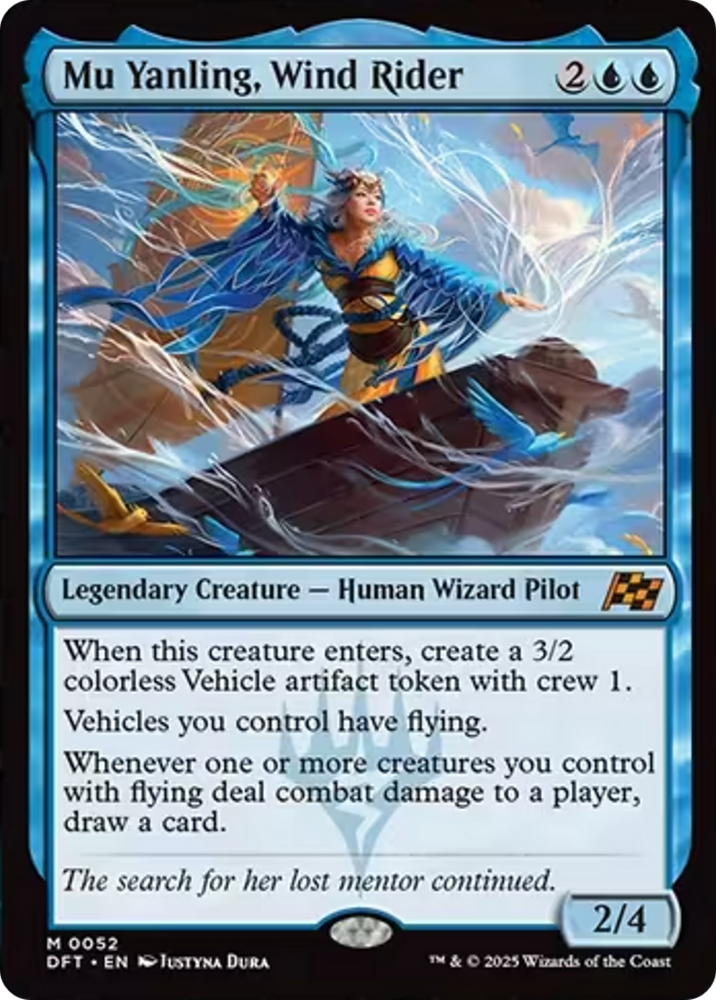 Mu Yanling, Wind Rider [Aetherdrift] Magic: The Gathering