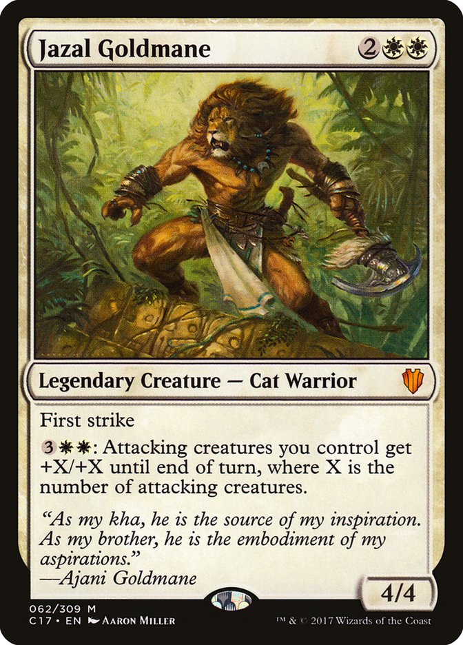 Jazal Goldmane [Commander 2017] Magic: The Gathering