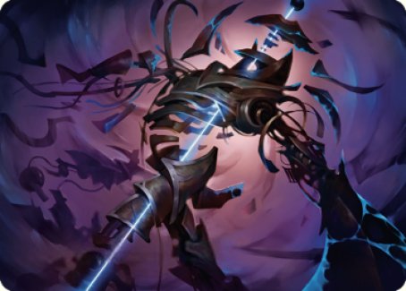 Defabricate Art Card [The Brothers' War Art Series] Magic: The Gathering