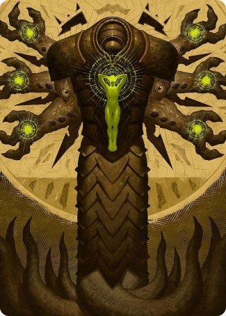 Inquisition of Kozilek Art Card [Strixhaven: School of Mages Art Series] Magic: The Gathering