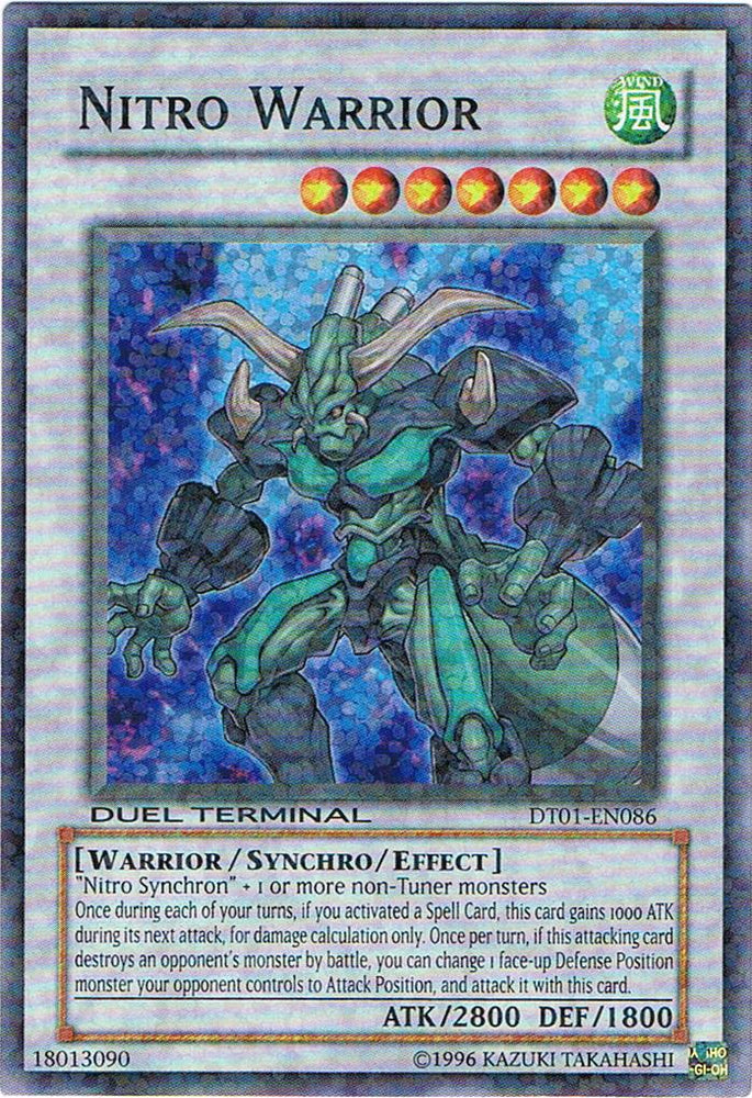 Nitro Warrior [DT01-EN086] Super Rare Yu-Gi-Oh!