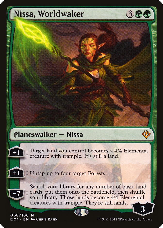 Nissa, Worldwaker [Archenemy: Nicol Bolas] Magic: The Gathering