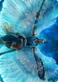 Reidane, God of the Worthy Art Card [Kaldheim Art Series] Magic: The Gathering
