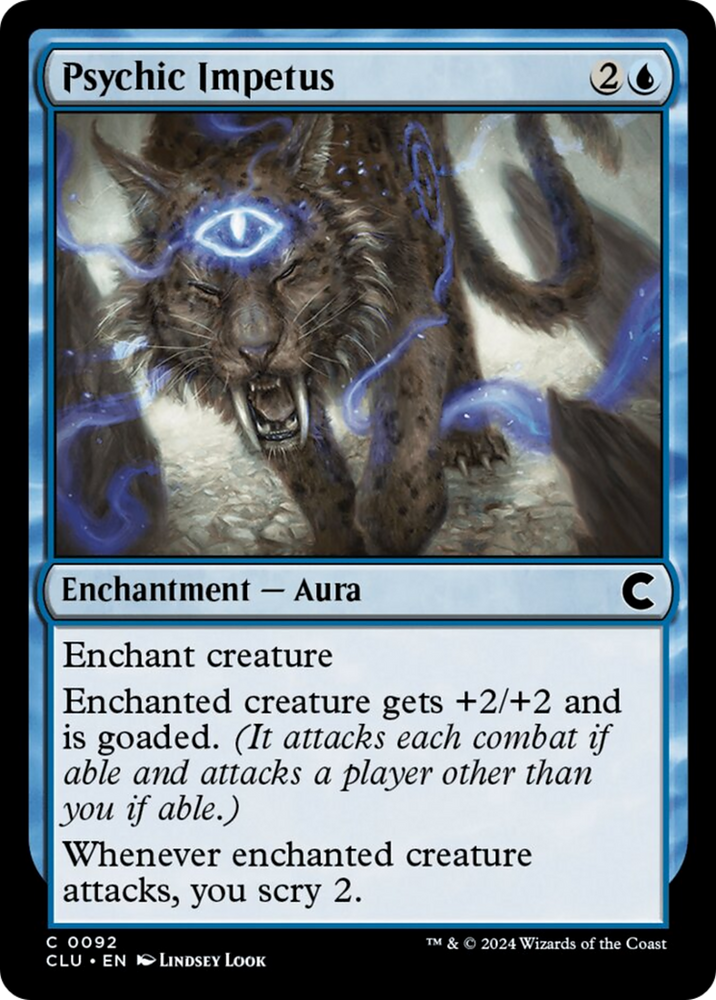 Psychic Impetus [Ravnica: Clue Edition] Magic: The Gathering
