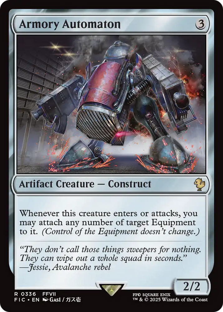 Armory Automaton [FINAL FANTASY Commander] Magic: The Gathering