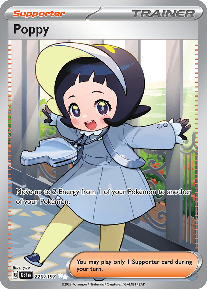 Poppy (220/197) [Scarlet & Violet: Obsidian Flames] Pokémon