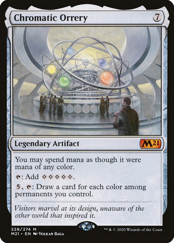 Chromatic Orrery (Promo Pack) [Core Set 2021 Promos] Magic: The Gathering