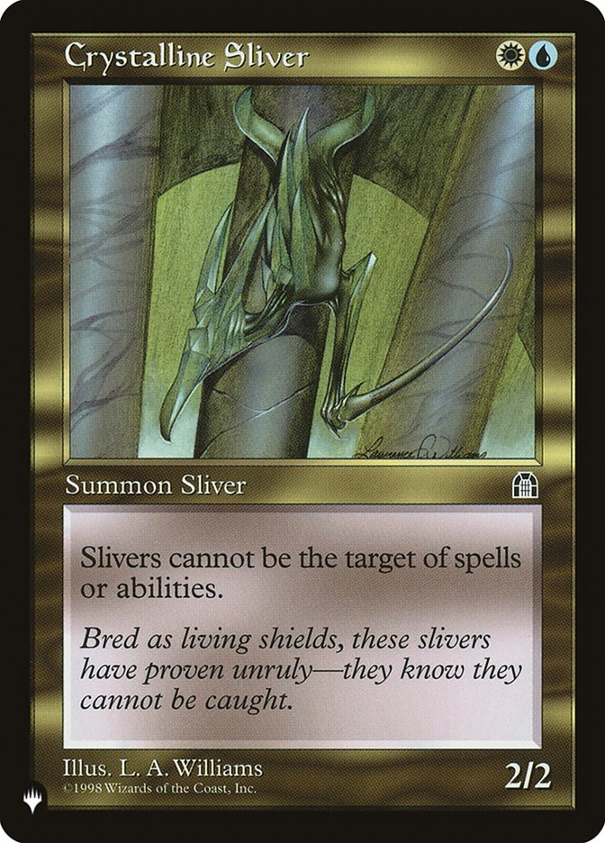 Crystalline Sliver [The List] Magic: The Gathering