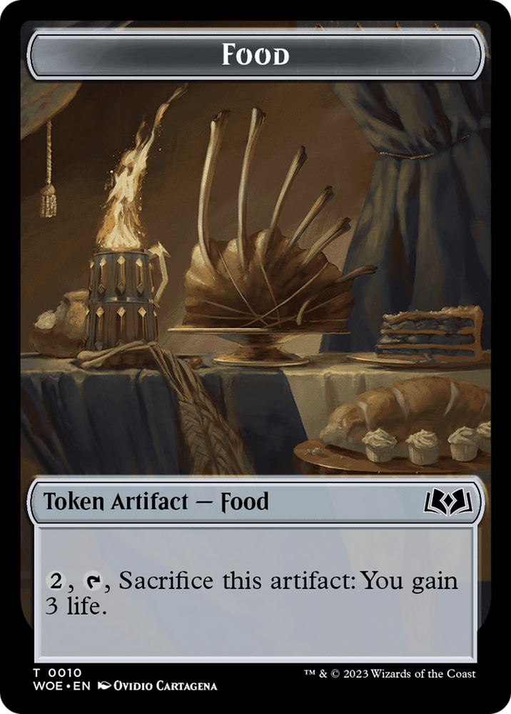 Food (0010) Token [Wilds of Eldraine Tokens] Magic: The Gathering