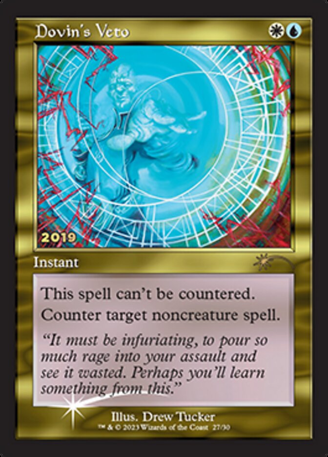 Dovin's Veto [30th Anniversary Promos] Magic: The Gathering
