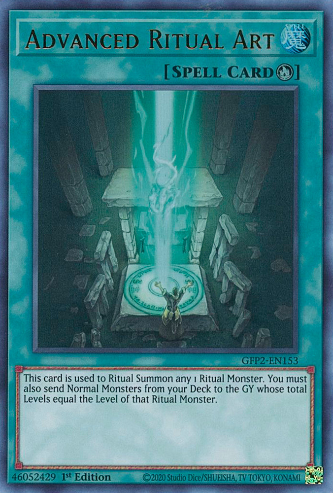 Advanced Ritual Art [GFP2-EN153] Ultra Rare - Yugioh Cards For Your TCG Needs!