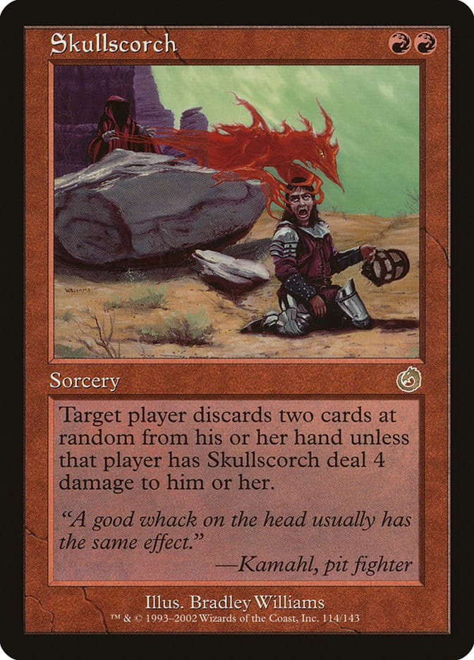 Skullscorch [Torment] Magic: The Gathering