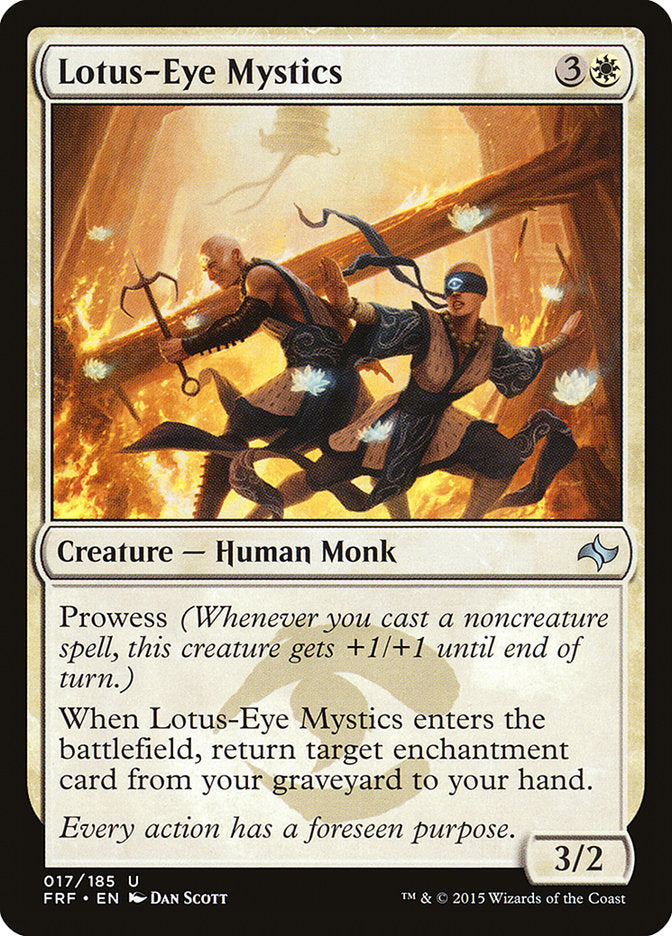 Lotus-Eye Mystics [Fate Reforged] Magic: The Gathering