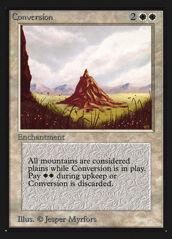 Conversion [International Collectors' Edition] Magic: The Gathering