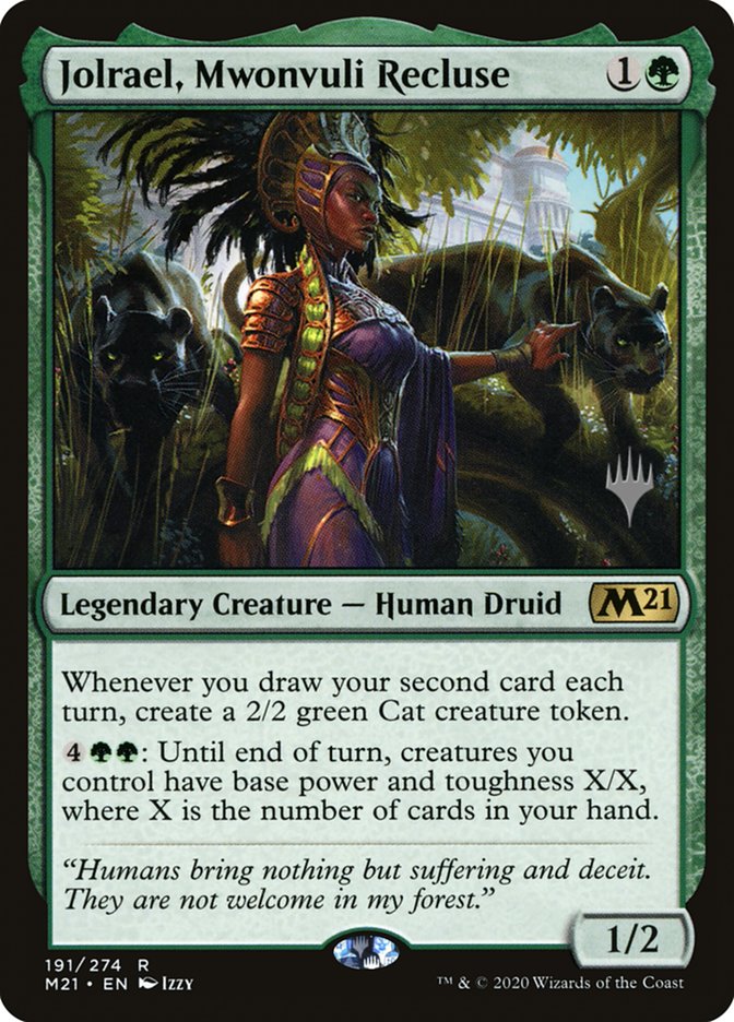 Jolrael, Mwonvuli Recluse (Promo Pack) [Core Set 2021 Promos] Magic: The Gathering