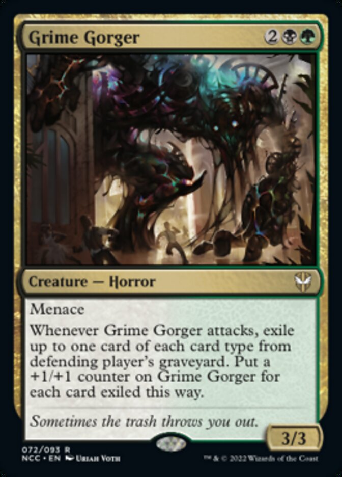 Grime Gorger [Streets of New Capenna Commander] Magic: The Gathering