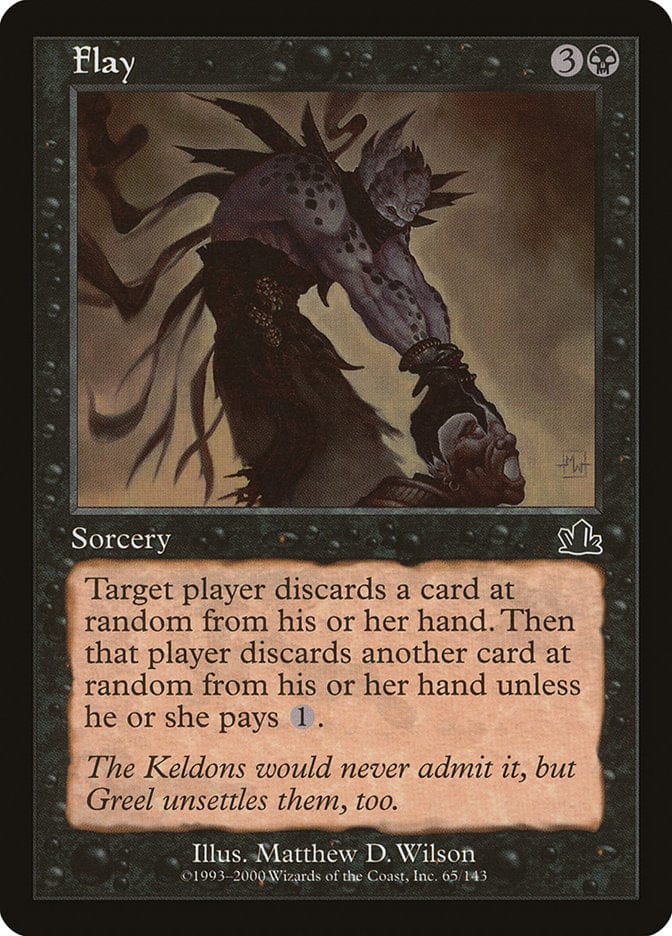 Flay [Prophecy] Magic: The Gathering