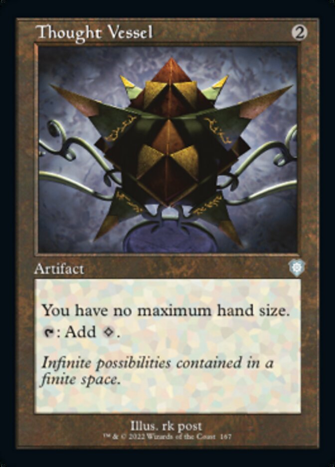 Thought Vessel (Retro) [The Brothers' War Commander] Magic: The Gathering