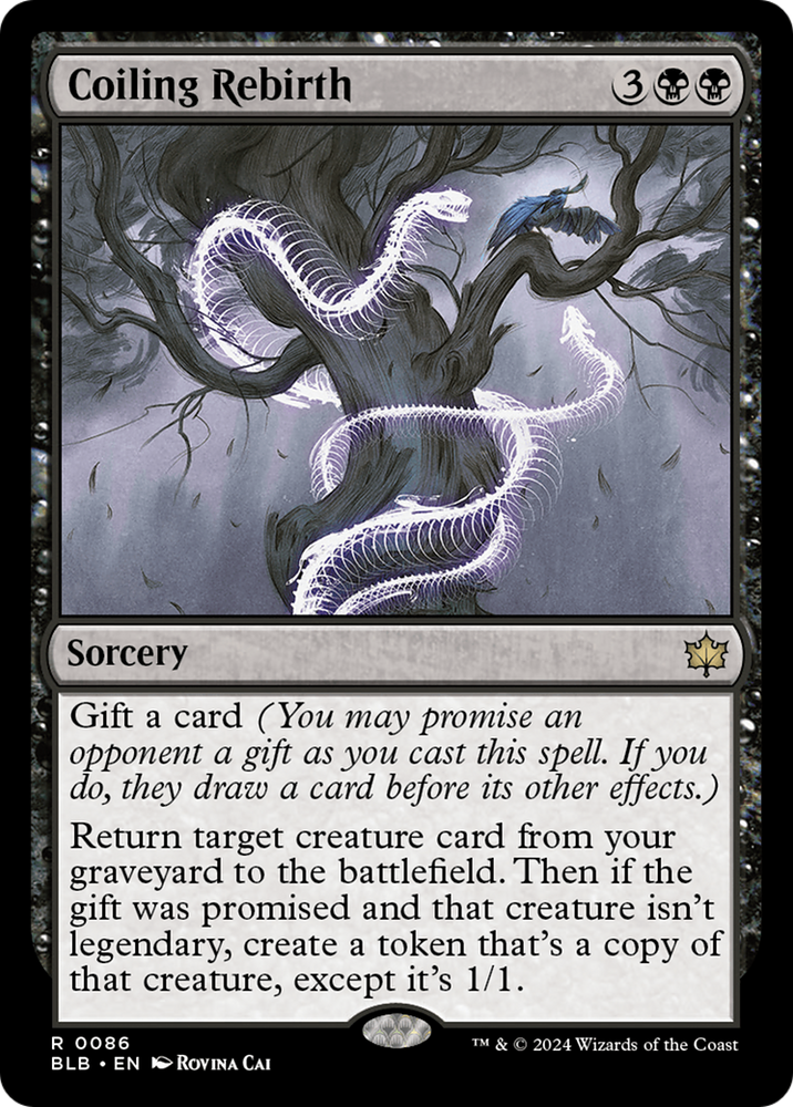 Coiling Rebirth [Bloomburrow] Magic: The Gathering