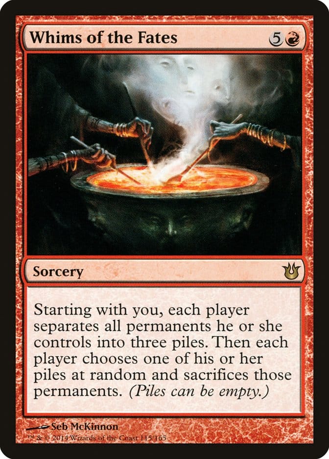 Whims of the Fates [Born of the Gods] Magic: The Gathering
