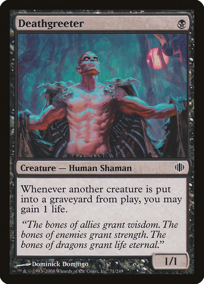 Deathgreeter [Shards of Alara] Magic: The Gathering