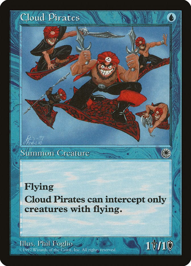 Cloud Pirates [Portal] Magic: The Gathering