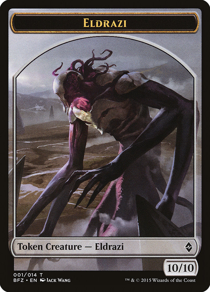 Eldrazi Token [Battle for Zendikar Tokens] Magic: The Gathering