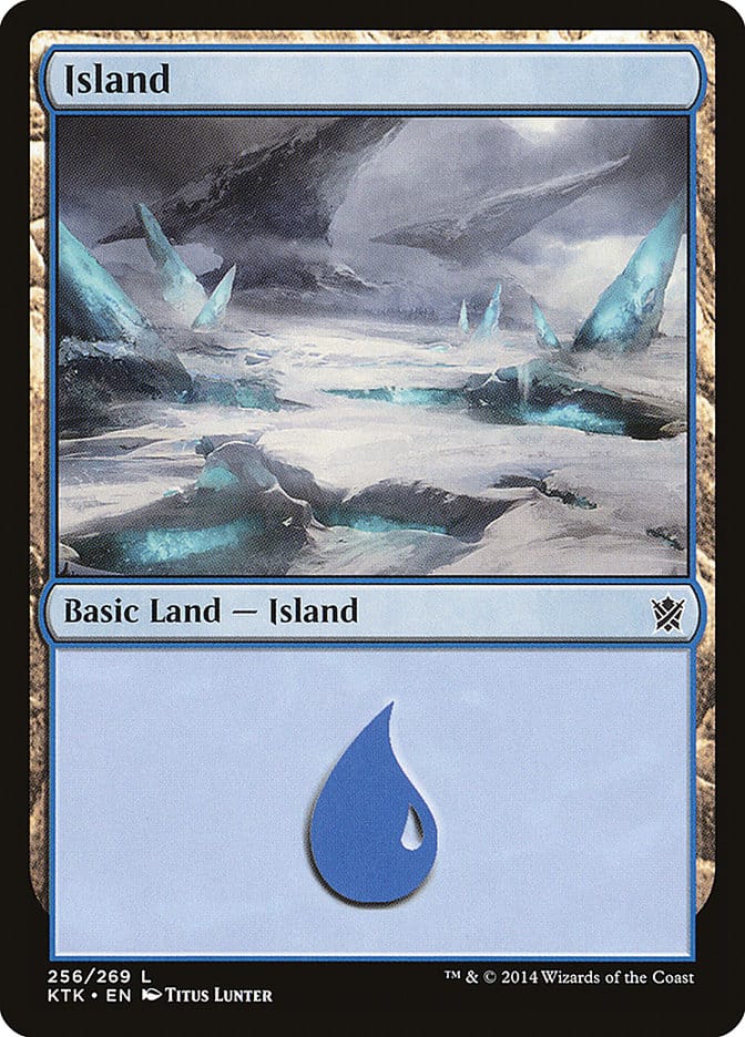 Island (256) [Khans of Tarkir] Magic: The Gathering