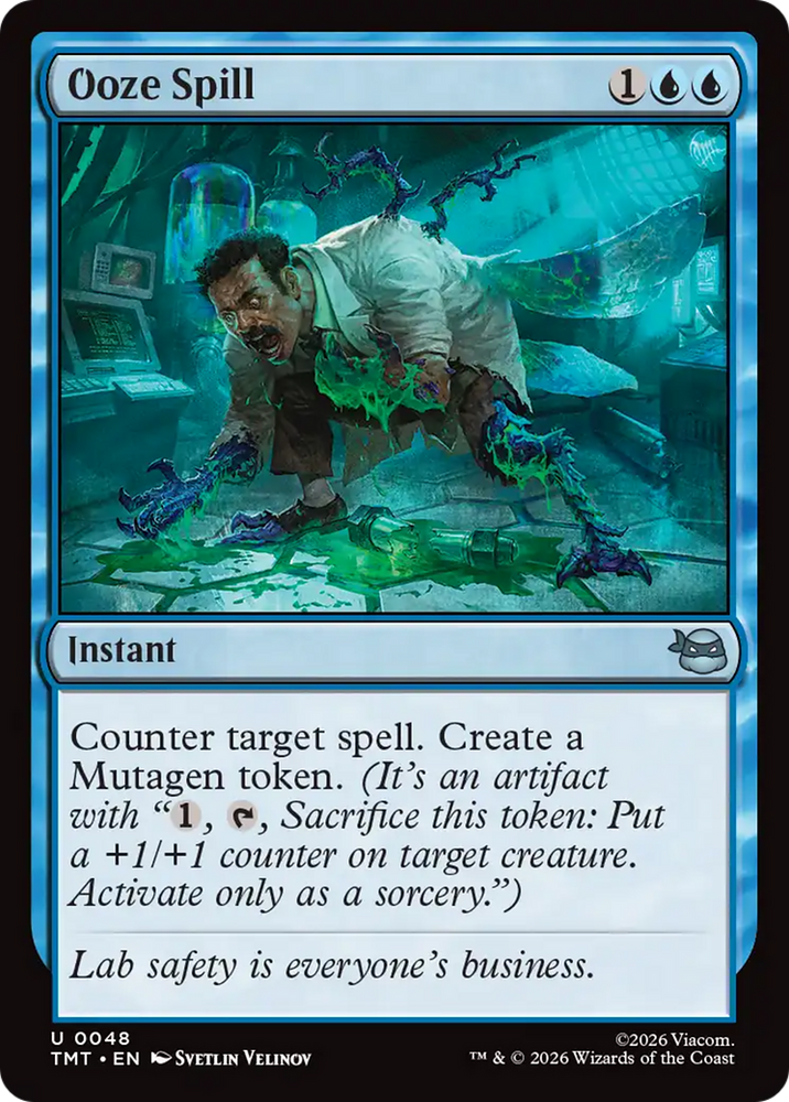 Ooze Spill [Teenage Mutant Ninja Turtles] Magic: The Gathering