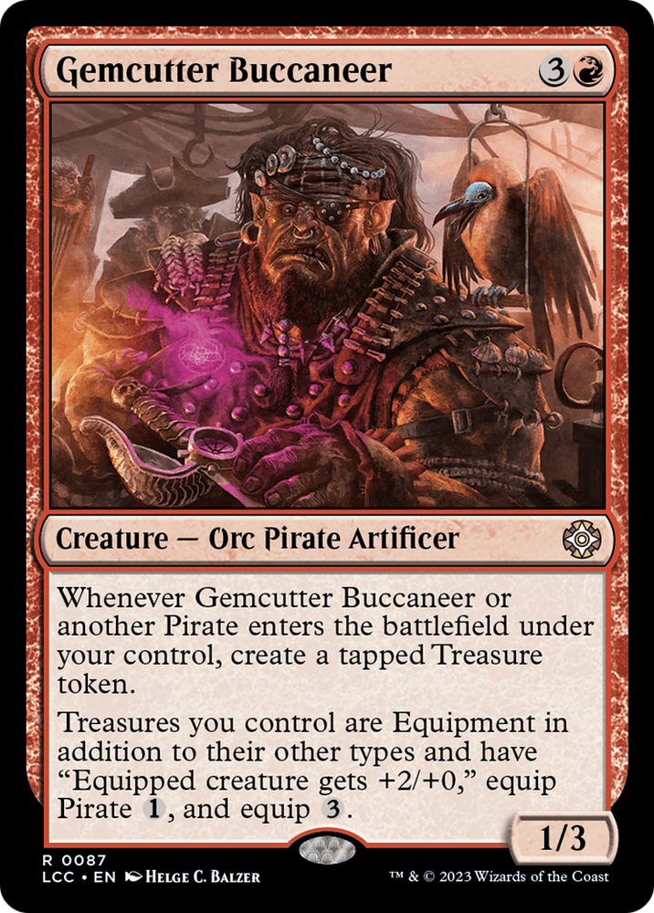 Gemcutter Buccaneer [The Lost Caverns of Ixalan Commander] Magic: The Gathering