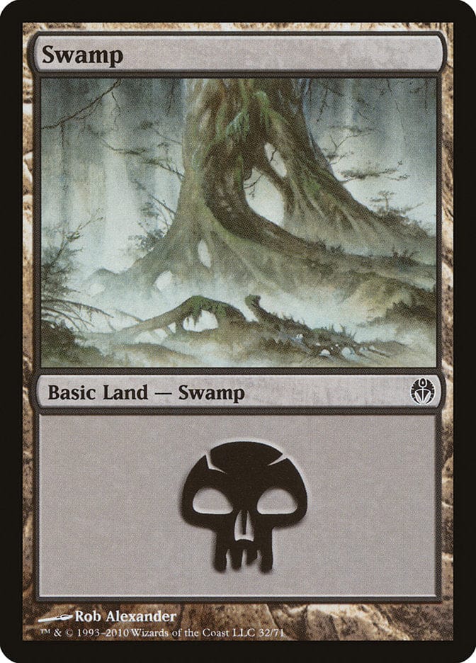 Swamp (32) [Duel Decks: Phyrexia vs. the Coalition] Magic: The Gathering