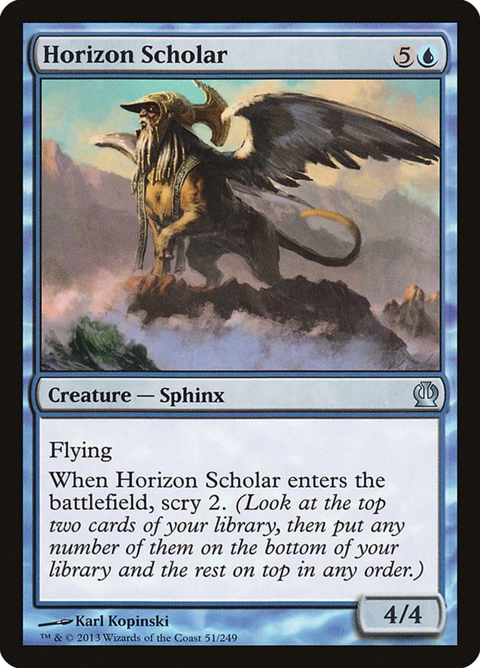 Horizon Scholar [Theros] Magic: The Gathering