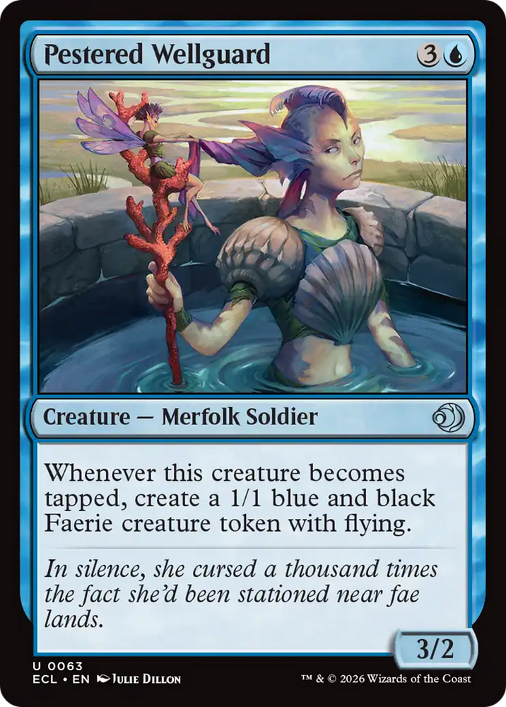 Pestered Wellguard [Lorwyn Eclipsed] Magic: The Gathering