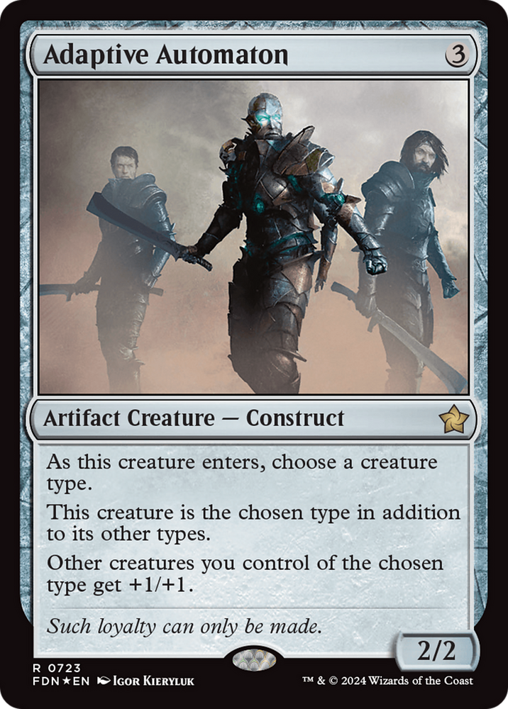 Adaptive Automaton [Foundations] Magic: The Gathering