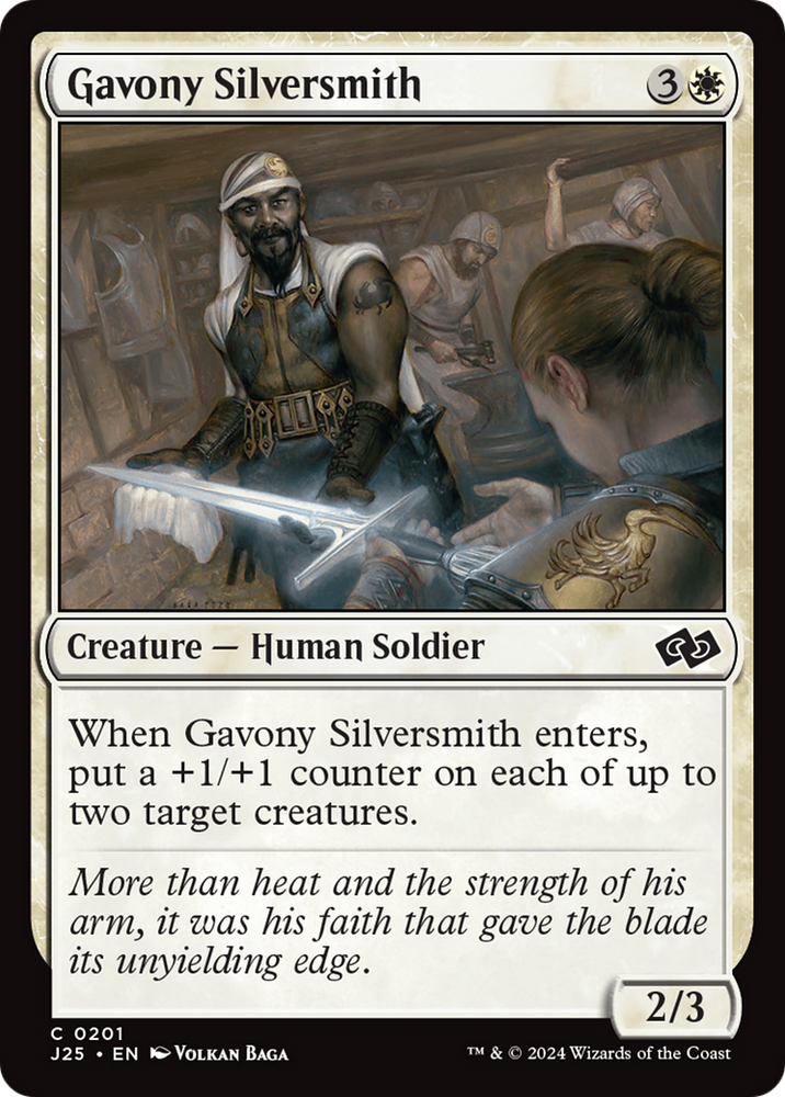 Gavony Silversmith [Foundations Jumpstart] Magic: The Gathering