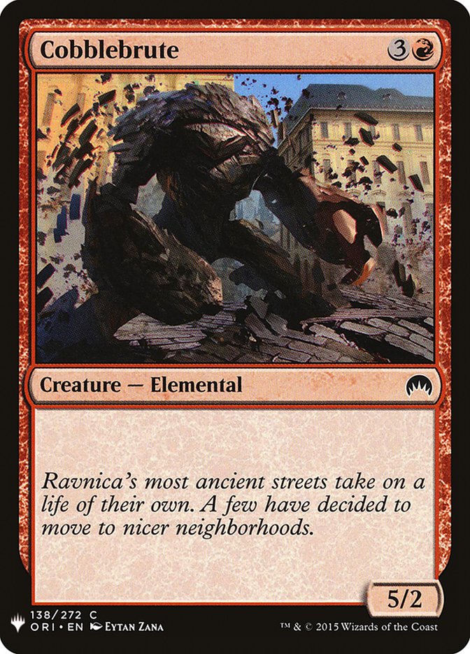 Cobblebrute [Mystery Booster] Magic: The Gathering