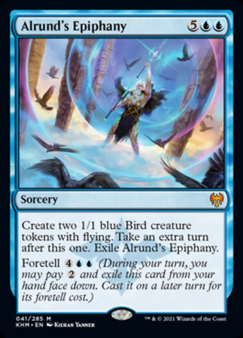 Alrund's Epiphany [Kaldheim] Magic: The Gathering